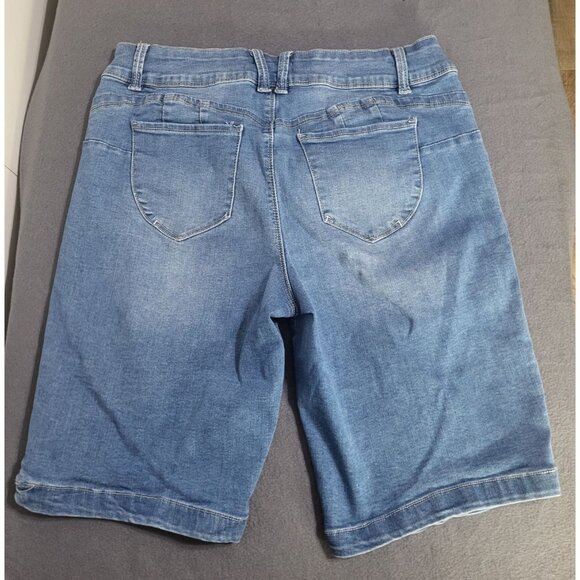 Royalty For Me WannaBettaButt Two Button Bermuda Shorts Women's 14 - Picture 2 of 7